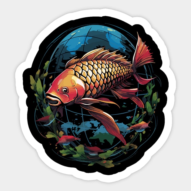 Arowana Earth Day Sticker by JH Mart